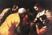 PRETI, Mattia Salome with the Head of St John the Baptist af oil